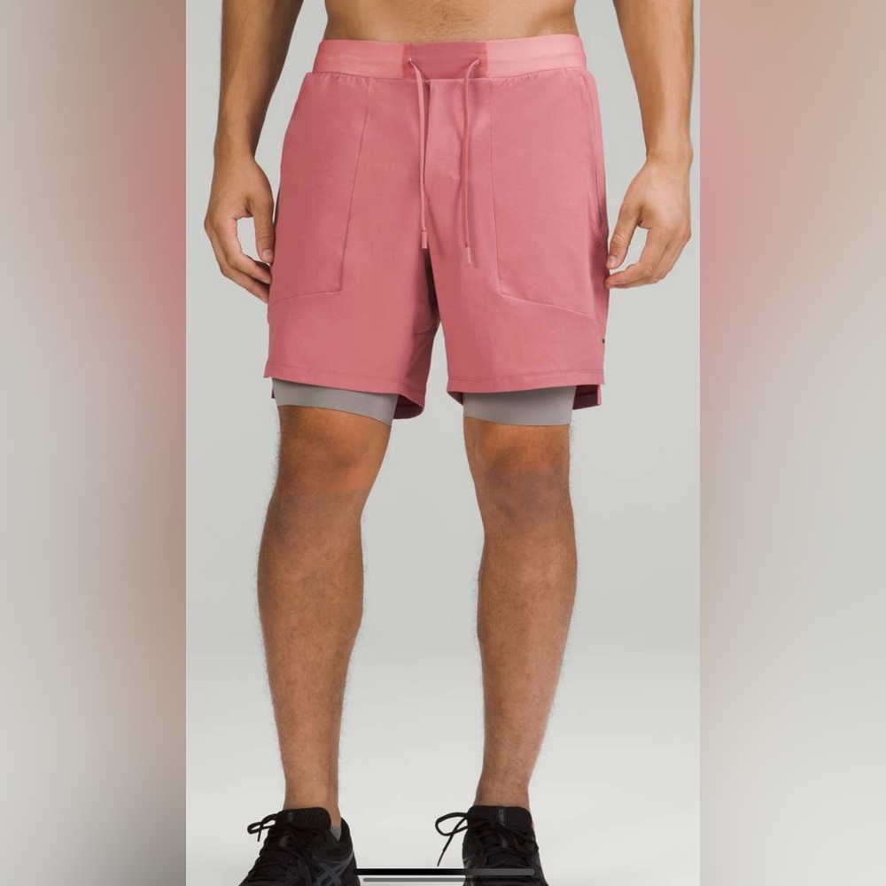Lululemon License to Train Lined Short 7"
Brier Rose